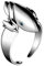 XJruixi Game Seto Kaiba Cosplay Ring Adjustable Opening Rings Jewelry Gift Accessories Halloween