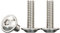 Drenky Viti a Testa Bombata con Esagono Incassato M6x20mm,20 Pezzi Bullone Meccanico con Flangia Acciaio Inox A2 V2A Viti Completamente Elevata Durezza,Filettatura Metrica