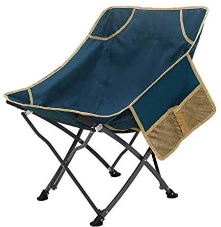SEYFI Campingstühle, Mondstuhl Leicht Für Outdoor Travelling Beach Fishing Butterfly Stuhl Stahl Multifunktional Camping Klappstuhl/a/Wie Gezeigt