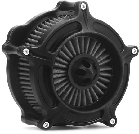 Filtro aria per Harley Sportster Softail Touring Street Road King Glide Dyna per filtri di aspirazione dell'aria harley davidson (OPS Black - Gray Filter, A-For Sportster XL)