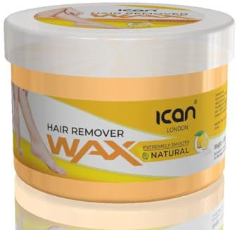ican London Extremley Smooth Natural Hair Remover Warm Wax 1kg (1000g) (Lemon)