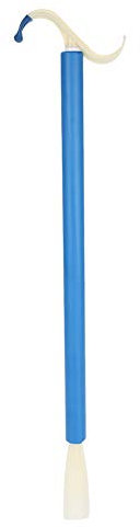 Anziehhilfe Stick, Anziehhilfe für Menschen mit Mobilitätsbehinderung, Einfaches An- und Ausziehen, Langer Griff, Schuhlöffel