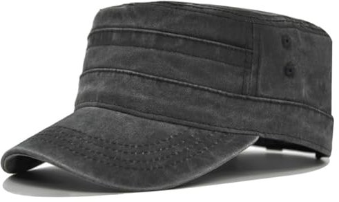 Sporgard Cadet Army Military Flat Top Caps, verstellbare Taktische Beanie-Baseballmütze für Herren