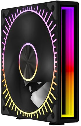 Jungle Leopard STARRY ARGB Ventilador de PC 120mm (Black, 1)