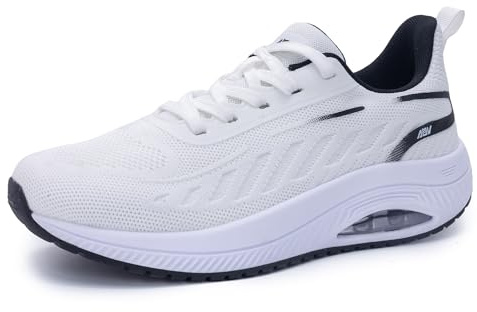 M MAGPER Plantar Fasciitis Trainers for Women Orthotic Arch Support Shoes | Walking Trainers, Feet Heel Pain Relief, Shock Absorption, Comfortable, 12-Hour Shifts, Breathable, Lightweight