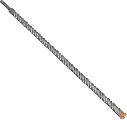 Maysay SDS Plus - Broca para martillo perforador (20 x 600 mm, con 4 cuchillas de metal duro), para piedra, hormigón, madera, ladrillo y azulejos