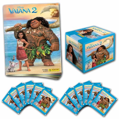 Panini Disney Vaiana 2 Sticker Kollektion (Legenden-Bundle)