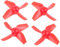 Vaguelly 4stücke Quadcopter Propeller Für Propeller Robustem Material Installieren Kompatibel Mit Mini-drohnen Für Lange Nutzung Und