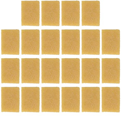 22 Stück Gummi-Zement-Radierer, manueller, wiederverwendbarer, quadratischer, knetbarer Radiergummi, Kleberentferner zum Entfernen von Klebstoff von Papier, Glas, Leder