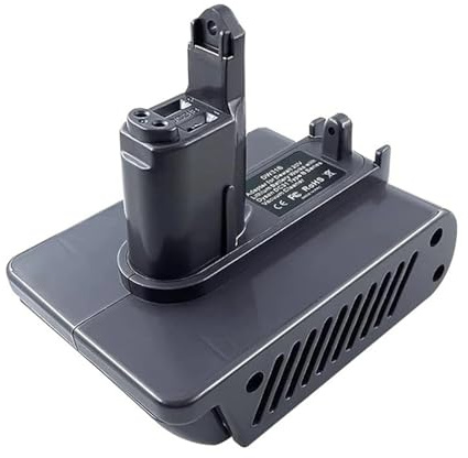 DW31B Battery Adapter, Compatible for Dewalt, 20V Li- Battery to, Compatible for Dyson, Type B DC31 DC35 DC34 Battery Vacuum Cleaner Tool Easy to Use