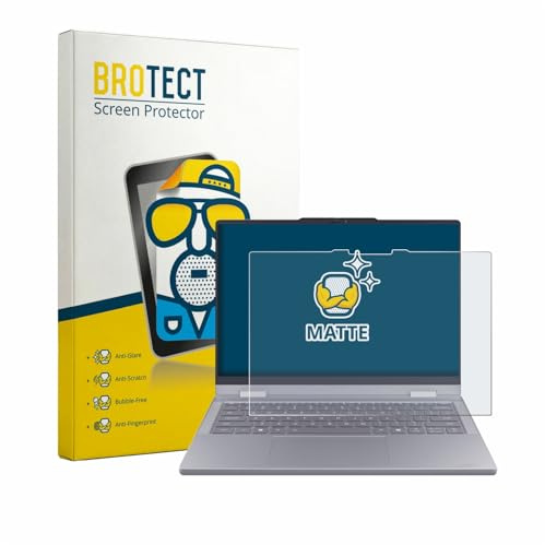 BROTECT Schutzfolie für Lenovo ThinkBook 14 2-in-1 Gen 6 | Entspiegelnder Displayschutz Made in Germany Matte Displayschutz-Folie Anti-Reflex Anti-Fingerprint Einfache Montage
