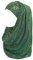 Lina & Lily Damen Hijab Muslimische Kopftuch Schal Turban mit Gold Glitzert Funkeln (Waldgrün)