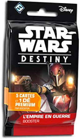 Fantasy Flight Games | Star Wars Destiny - Booster l'Impero in guerra | Dadi e carte | 10 anni | 2 giocatori