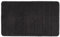 WENKO Badteppich Steps Mouse Grey, 70 x 120 cm - Badematte, rutschhemmend, außergewöhnlich weiche und dichte Qualität, Polyester, 70 x 120 cm, Grau, dunkel grau
