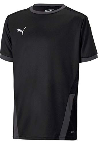 PUMA Jungen Teamgoal 23 Jersey Jr T-shirt, Puma Black-asphalt, 152 EU