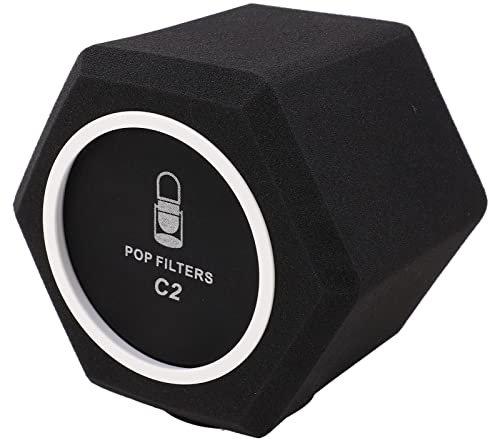Filtre Anti- pour Micro de Studio pour Micro, Microphones de Studios D'enregistrement pour Micro de Studios D'enregistrement, Mousse Absorbant Le Son Qui Réduit Le Bruit et Les