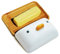 PURROOM Cute Butter Pan, Duck Butter Dishes for Countertop, Bamboo Dish with Porcelain lid. 7 x 4.7 Wooden Tray. Best Gift for Housewives.
