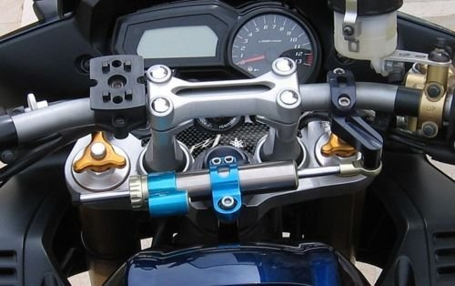 LABELBIKE 3D Motorrad Gabelplattenaufkleber kompatibel mit Yamaha | FZ1-FZ1S 2006-2007, Lenkradschutz aus Kunstharz, kratzfest, dekorativ