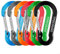 TITECOUGO Carabiner Keychain,Aluminum D-ring Locking Carabine D-Shape Lock Snap Backpack Water Bottle Keychain Climbing Gear Accessories EDC Camping Tent Multi Function Tool Multiple Colors