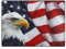 WowPrint Amerikanisch Flagge USA Kahl Adler Muster Teppich Gro? Weich Teppich Wohnzimmer Schlafzimmer K¨¹che Home Kinderzimmer Decorator 203 x 147 cm