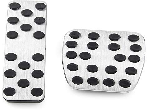 GZYF Car Automatic Gas Throttle Brake Pedal Cover 2 Pieces for Mercedes Benz A B CLA GLA GLE Class