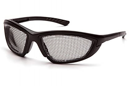 Pyramex SB74WMD 7400 7400 Black Frame/Wire Mesh Lens