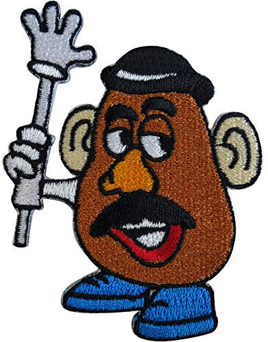 Disney Toy Story Mr Potato Head Patch Embroidered Badge Iron Sew On Clothes Bag