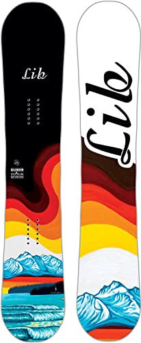 Lib Tech Libtech Damen-Snowboard Glider Schwarz – Größe 147 – Schwarz
