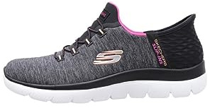 Skechers Women's Sneakers, Black/Multicolor, 6