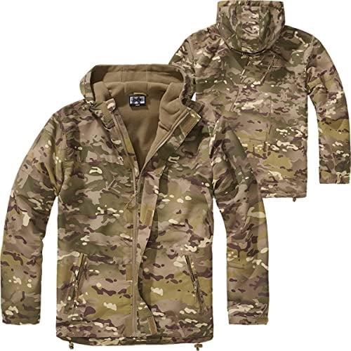 BWuM Windbreaker mit Zipper, Größe:7XL, Farbe:Tacticalcamo
