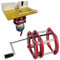 Router Lift, 4-Backen-Klemm-Router-Tisch-Hebesystem Zum Anheben Bis zu 51 Mm, Aluminiumlegierung, Edelstahl-Hubtischbasis mit Sechskantschlüssel, Griff, 4 Schrauben