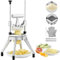 VEVOR Coupe-Frites Machine 3/8 po, Coupeur de Pommes de Terre, Machine de Coupe de Frites, pour Couper des légumes/des Fruits/des concombres/des Pommes de Terre/des oignons/des Champignons/des Pommes
