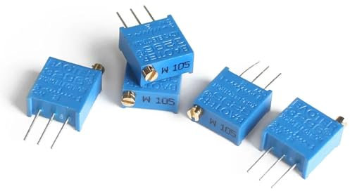 UGCMAFWLU 5PCS Trimmpotentiometer 3296W 10R 20R 50R 100R 200R 500R 1K 2K 3K 5K 10K 20K 30K 50K 100K 200K 500K 1M 2M Potentiometer(30K Ohm)
