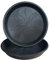 Growcery Plant Pot Saucers 30cm 35cm 40cm 45cm, plant trays for pots, drip tray, flower pot saucers, heavy duty plant pot trays, watering trays for plants (30CM, 1, Package Quantity)