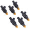 Asudaro 6 x Auto Benzin Einspritzdüsen 0280150201 Kraftstoffeinspritzdüse kompatibel Mit Porsche 944 Coupe für BMW E30 M3 M5 E24 633CSi 635CSi M635CSi E23 732i 735i Einspritzdüse Fuel Injector