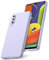 Watana for Samsung Galaxy A50 A50S A30S Case, Soft-Touch Silicone Phone Case, Shockproof, DustProof, Antiskid Full Body Armour Phone Cover with Microfiber Lining for samsung A50 A50S A30S,Purple