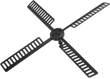 Gatuida Garden Windmill Leaf Rotating Windmill Sails Plastic Yard Decor for Patio