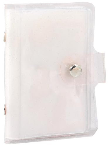 SOFPLATE 2 Packung Mit 36 Taschen Instax Mini Bilderbuch Fotoalbum In Brieftaschengröße 4 x 33cm Rechteckig PVC Kunststoff Kleiner Polaroid Album Bucheinbandhalter Für Große Bilder Fotos Fotokartenhal