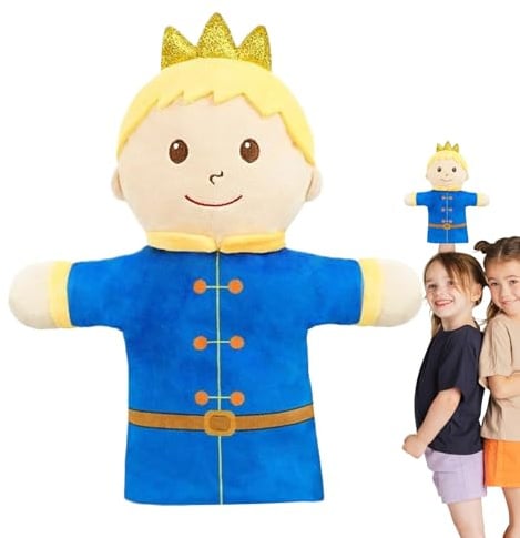 Handpuppen für Kinder | Märchenhandpuppen | Storybook Puppet – Süße Puppe zum Geschichtenerzählen, interaktives Spielzeug für Vorschullernen, kulturelles Wachstum