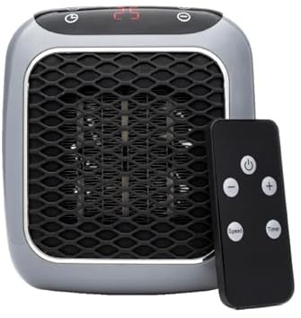 Wellheater Heizgerät, Schnelles Aufheizen, Überhitzungsschutz und Energieeffizient, Ideal für Schlafzimmer/Büro