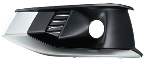 HNVCYT Für Audi A4 B9 2020 2021 2022 Fahrzeug Front Nebelscheinwerfer Abdeckung Stoßstange Nebelscheinwerfer Kühlergrill Rahmen 8WD807681L9B9 8WD807682L9B9 Auto Nebelscheinwerfer Abdeckung(Left)