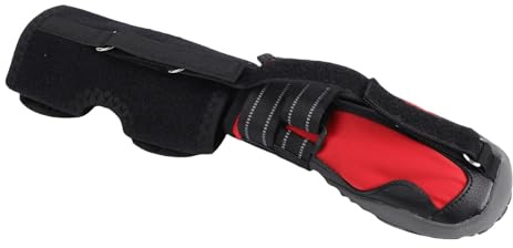 MENDUNER Chaussure de Soutien de Jambe pour Chien, Attelle Antidérapante pour Prévenir Les Blessures au Pied et Améliorer la DéMarche de Marche des Chiens, Convient aux Chiens Souffrant de Problèmes