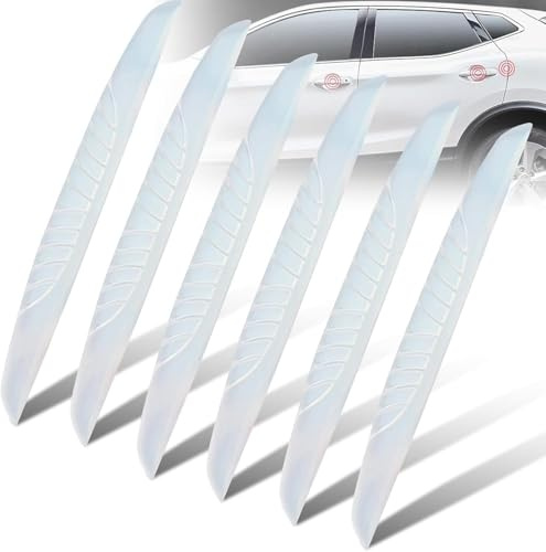 VAPORVERSE 6 Stück Kantenschutz für Mazda MX-5 MX5 RF ND NC NB NA, Autotür Kantenschutz, Türkantenschutz Autotür Türkantenschoner Aufkleber für Autotüre,White