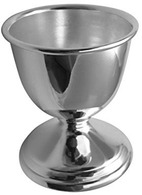 SILBERKANNE Eierbecher klassisch 5,5x6 cm Premium Silber Plated edel versilbert in Top Verarbeitung. Mit Geschenkverpackung