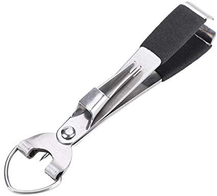 Multi-fonction Pêche à la Mouche Coupeur de Ligne en Acier Inoxydable avec Rétracteur de Zinger