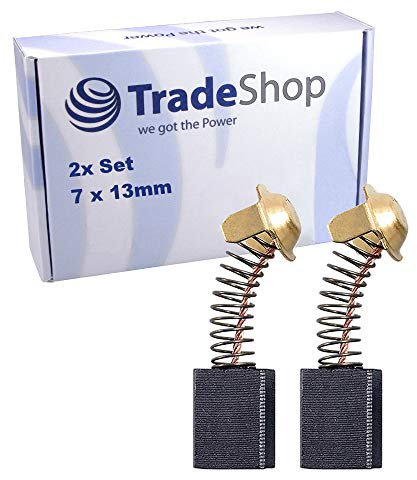 2x charbons compatible avec Hitachi Perceuse H55SA H55SB H55SC NUK-RN CN45SA CN60SA / Polisseuse SAH-180 SAH180 SR15-M SR-15 SR15 / Charbons moteur