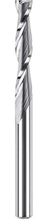 SpeTool Spiralfräser 4mm Schaft Upcut 22mm Schnittlänge Router Bit Fräser für Oberfräse 2 Flöten CNC Fräser Nutfräser VHM Schaftfräser Holzfräser Spiralnutfräser Langlochfräser Holz