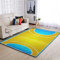 Handballplatz Moderner Teppich Wohnzimmerteppich RutschfestTeppiche für Wohnzimmer/Kinderzimmer/Schlafzimmer/Esszimmer Outdoor Carpet Super Soft Tepich Auslegware White 122x183cm