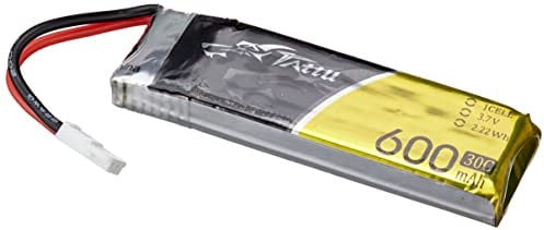 Tattu Modellbau-Akkupack (LiPo) 3.7V 600 mAh Zellen-Zahl: 1 30 C Softcase Molex-Stecksystem