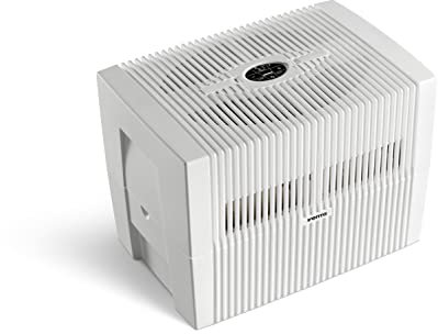 Venta Luftbefeuchter AH550, sehr leise 24 dB(A), energieeffizient 3 Watt, hygienische Kaltverdunstung ohne Filter, großer 10 l-Tank, bis 60 m², App-Steuerung, mit Duftfunktion